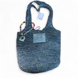 Kurt Geiger London Raffia Hobo Bag